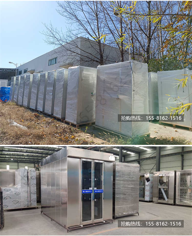 長沙天之凈201/304不銹鋼平移門風(fēng)淋室-廠家倉庫